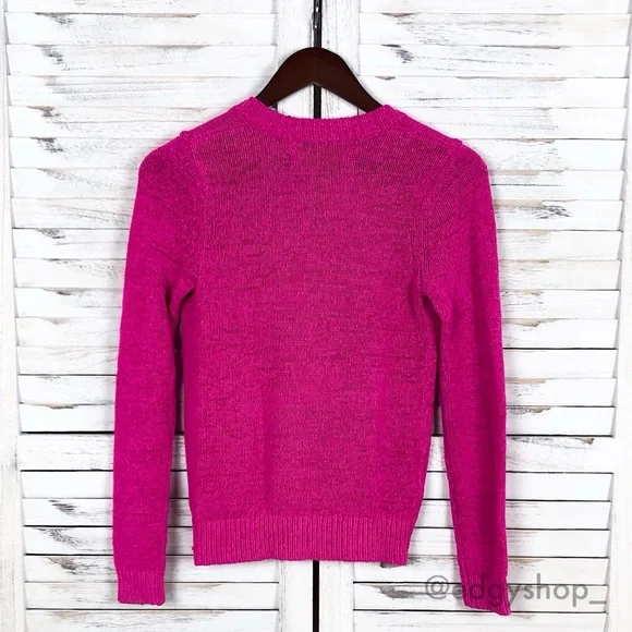 LOFT | Open Knit Cardigan Sweater - Picture 3 of 5